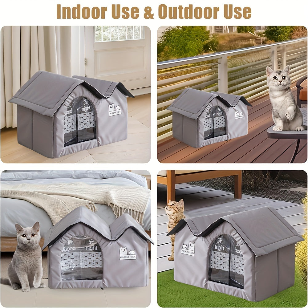 All-Season Cat & Dog Bed House
