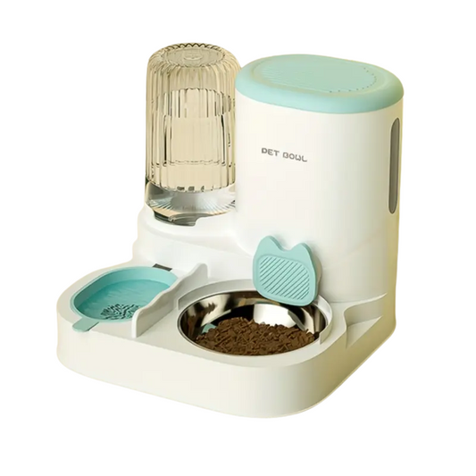 2-in-1 Automatic Cat Feeder & Water Dispenser